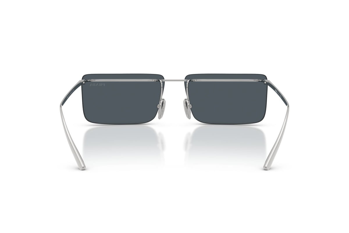 OCCHIALE DA SOLE UOMO | PRADA PR C53S - 1BC70B ARGENTO - CALIBRO 60