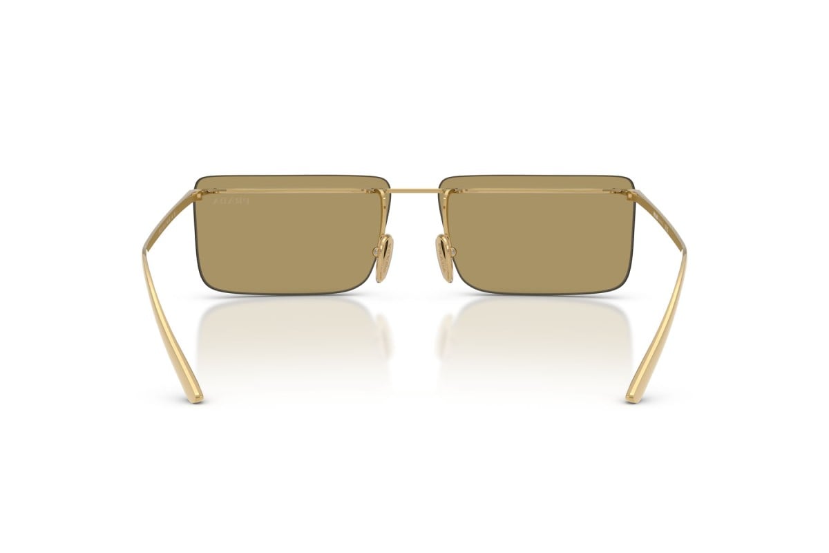 OCCHIALE DA SOLE UOMO | PRADA PR C53S - 5AK70G ORO - CALIBRO 60