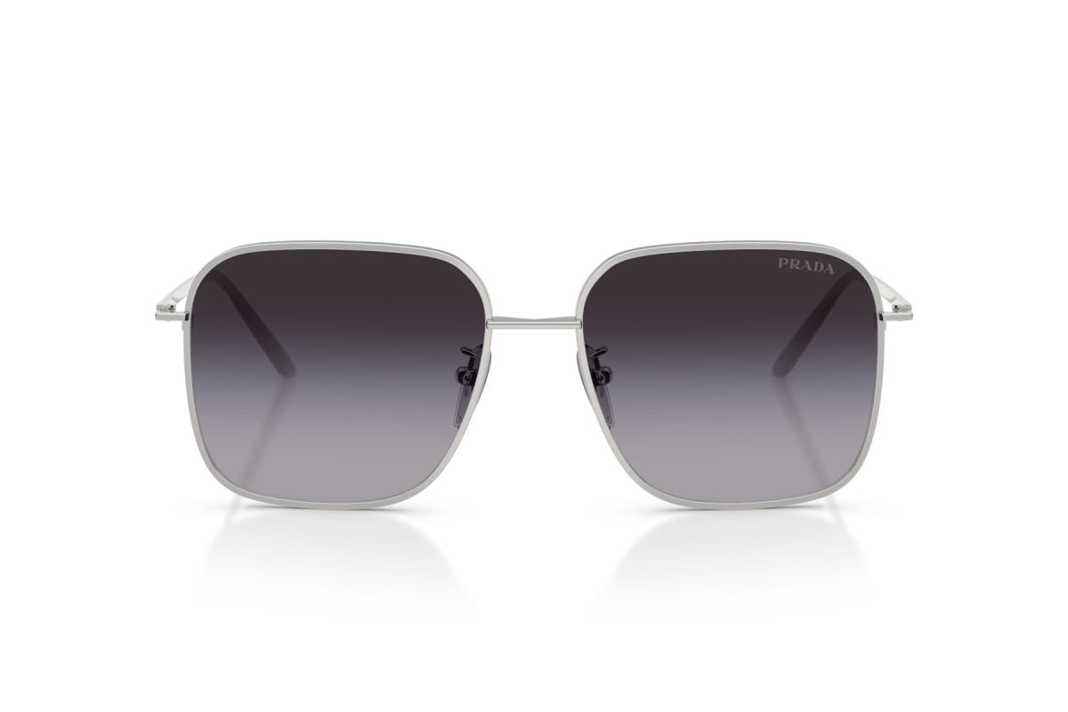 OCCHIALE DA SOLE DONNA | PRADA PR C54SD - 1BC90A ARGENTO - CALIBRO 57