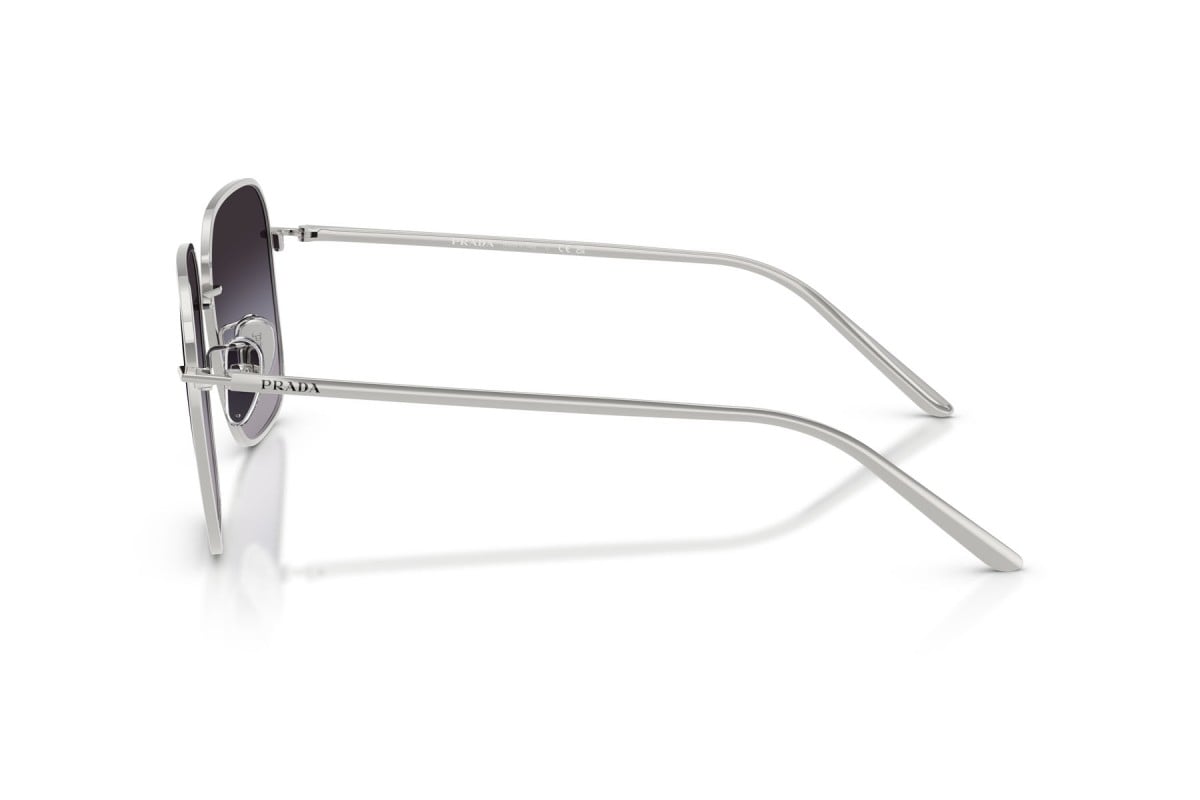 OCCHIALE DA SOLE DONNA | PRADA PR C54SD - 1BC90A ARGENTO - CALIBRO 57