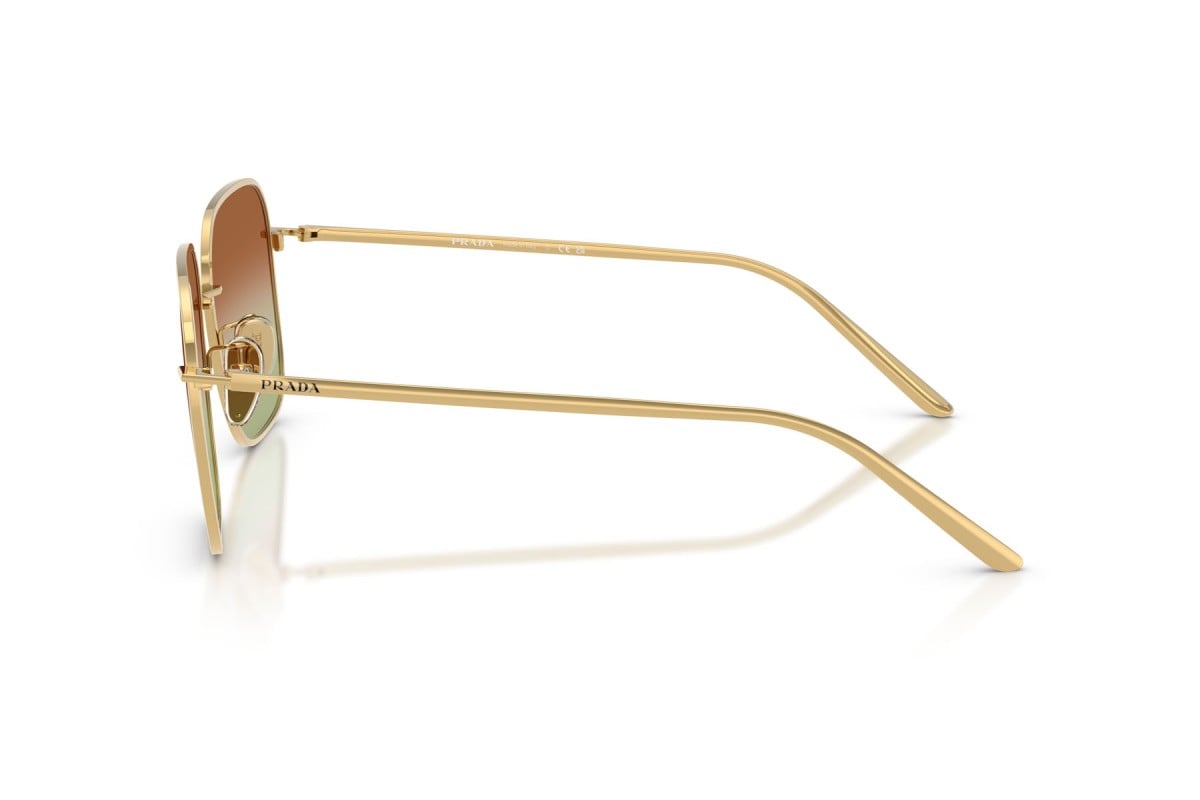 OCCHIALE DA SOLE DONNA | PRADA PR C54SD - 5AK70T ORO - CALIBRO 57