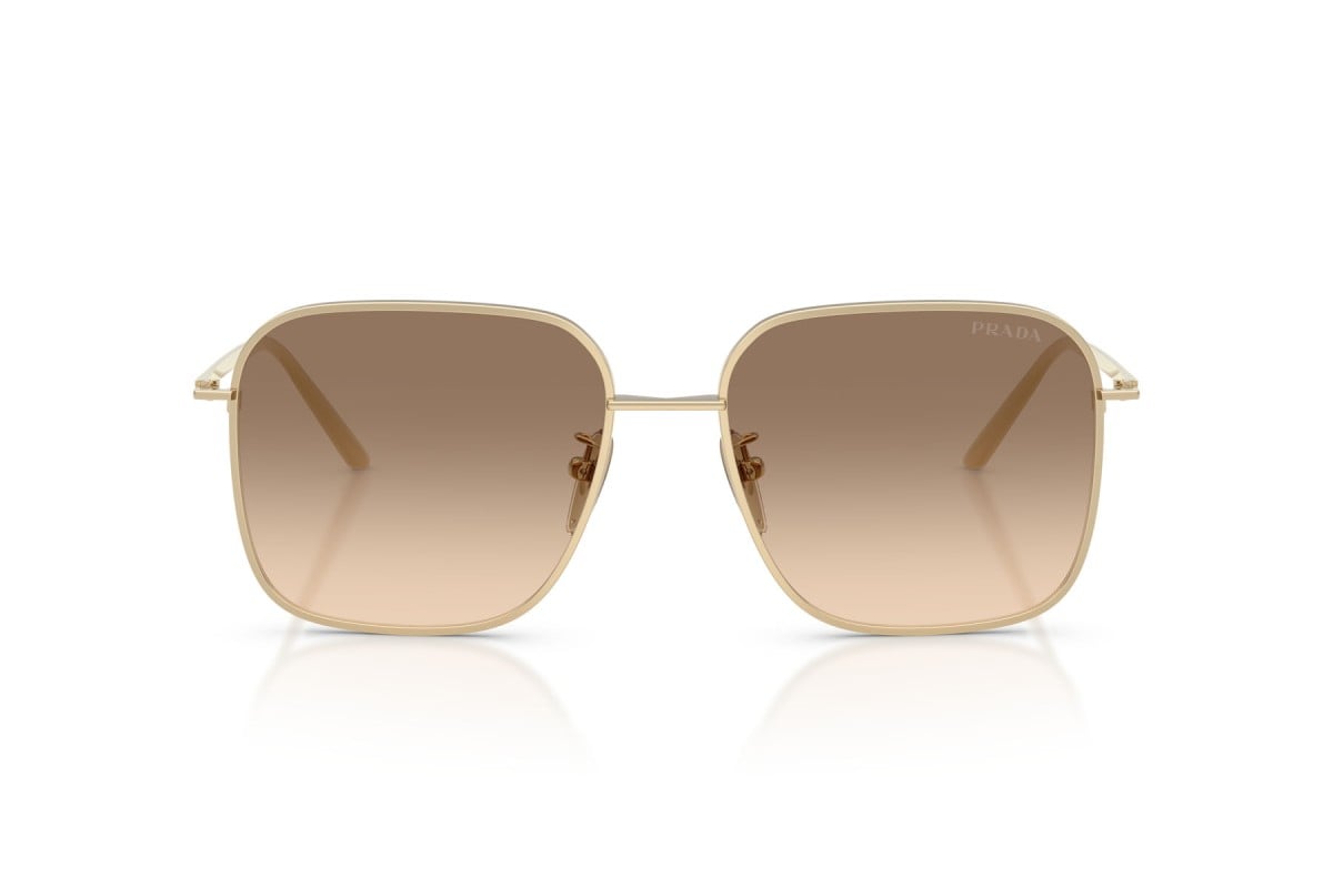 OCCHIALE DA SOLE DONNA | PRADA PR C54SD - ZVN50T ORO PALLIDO - CALIBRO 57