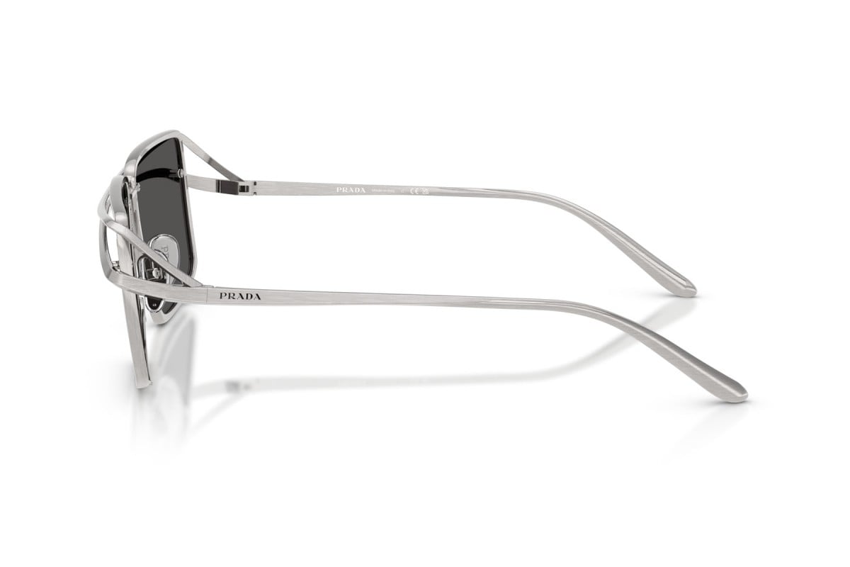 OCCHIALE DA SOLE UOMO | PRADA PR C55S - 28C08Z ARGENTO D'EPOCA - CALIBRO 58