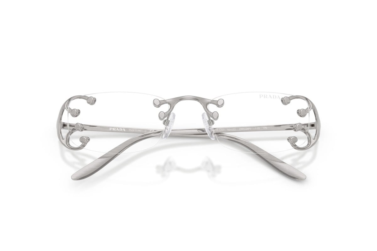 OCCHIALE DA SOLE DONNA | PRADA PR C57S - 28H08N ARGENTO NOUVEAU - CALIBRO 52