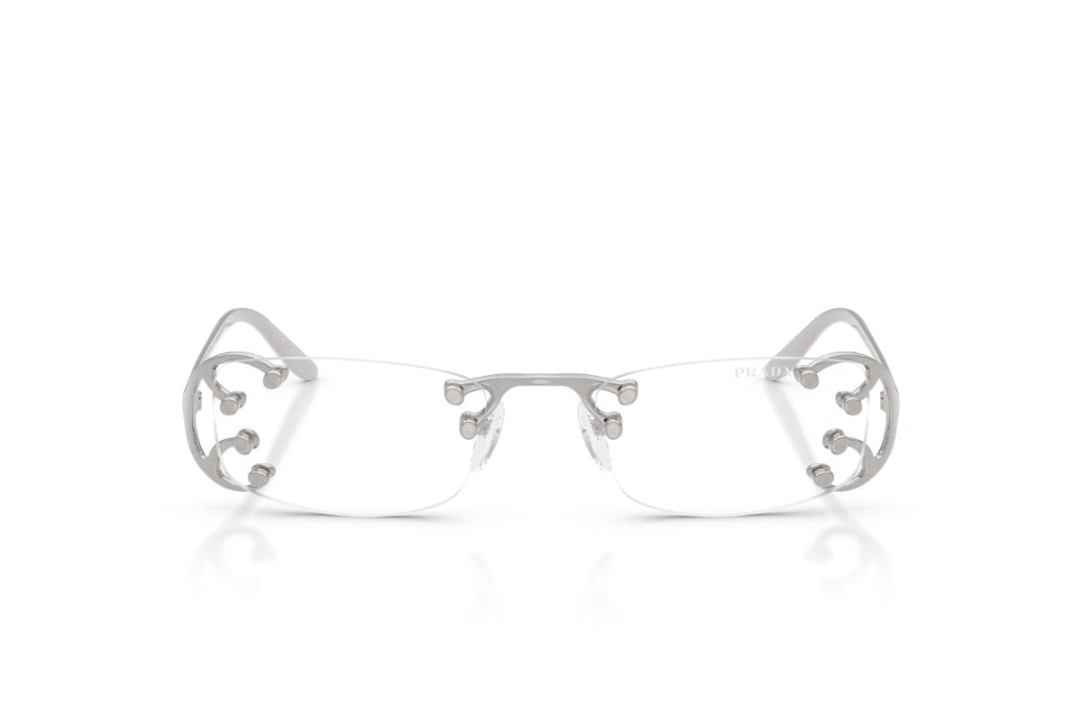 OCCHIALE DA SOLE DONNA | PRADA PR C57S - 28H08N ARGENTO NOUVEAU - CALIBRO 52