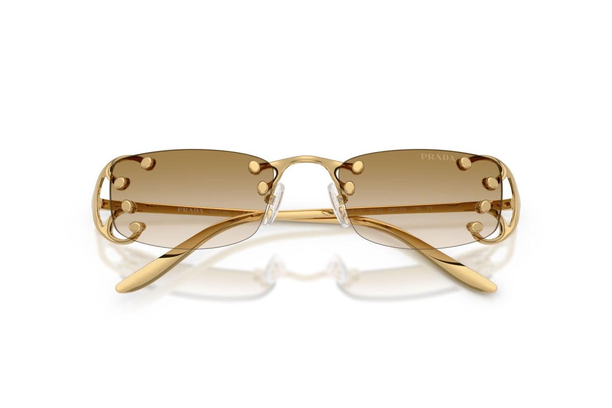 OCCHIALE DA SOLE DONNA | PRADA PR C57S - 29H30V ORO PALLIDO NOUVEAU - CALIBRO 52