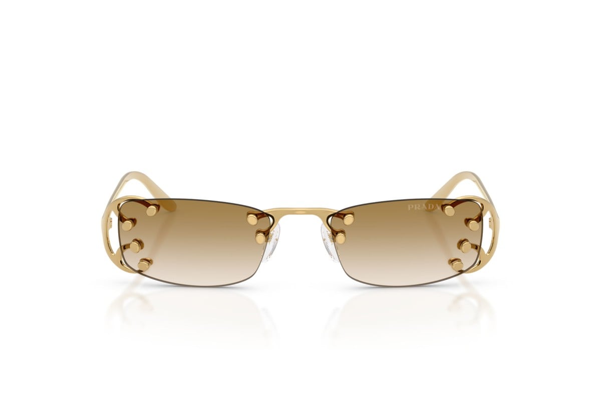 OCCHIALE DA SOLE DONNA | PRADA PR C57S - 29H30V ORO PALLIDO NOUVEAU - CALIBRO 52