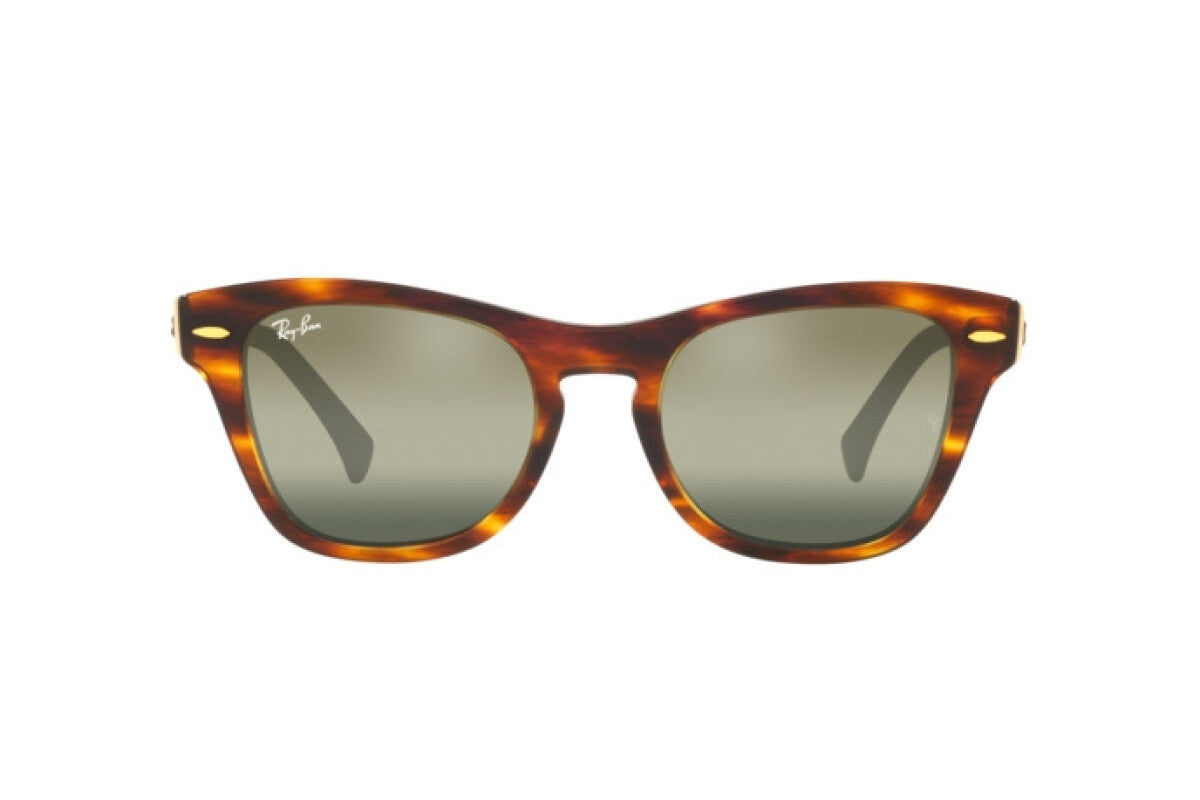 UNISEX SUNGLASSES RAY-BAN RB 0707SM - 954/G4 STRIPED HAVANA CALIBER 53 