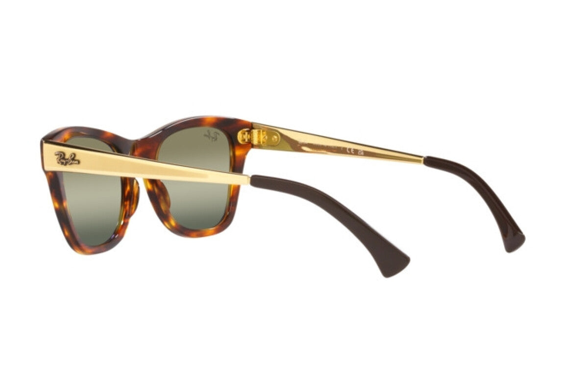 UNISEX SUNGLASSES RAY-BAN RB 0707SM - 954/G4 STRIPED HAVANA CALIBER 53 