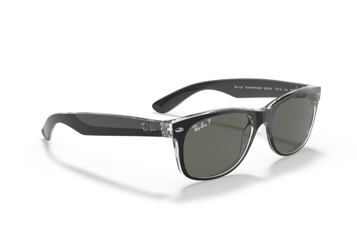 OCCHIALE DA SOLE UNISEX | RAY-BAN NEW WAYFARER RB 2132 - 605258 - CALIBRO 55