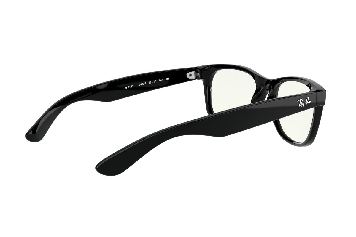OCCHIALE DA SOLE UNISEX | RAY-BAN NEW WAYFARER RB 2132 - 901/BF - CALIBRO 55