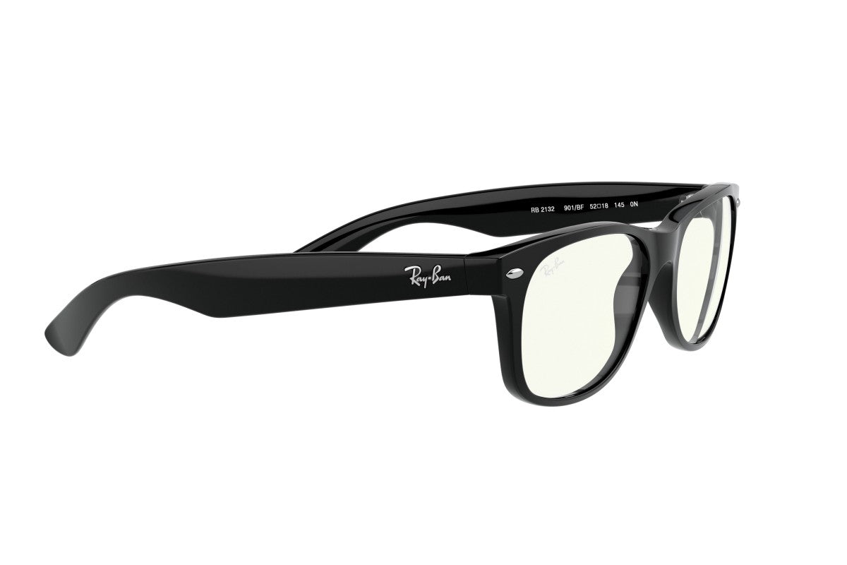 OCCHIALE DA SOLE UNISEX | RAY-BAN NEW WAYFARER RB 2132 - 901/BF - CALIBRO 55