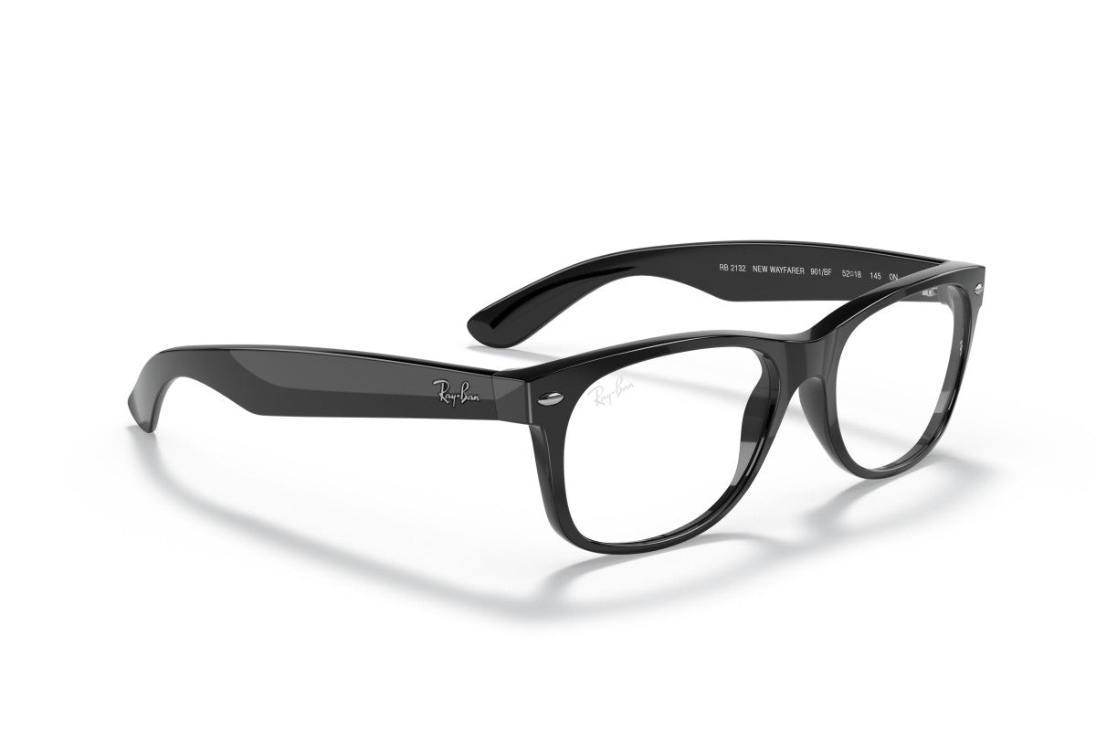 OCCHIALE DA SOLE UNISEX | RAY-BAN NEW WAYFARER RB 2132 - 901/BF - CALIBRO 55
