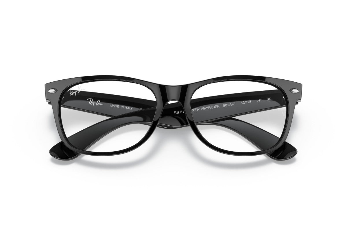 OCCHIALE DA SOLE UNISEX | RAY-BAN NEW WAYFARER RB 2132 - 901/BF - CALIBRO 55