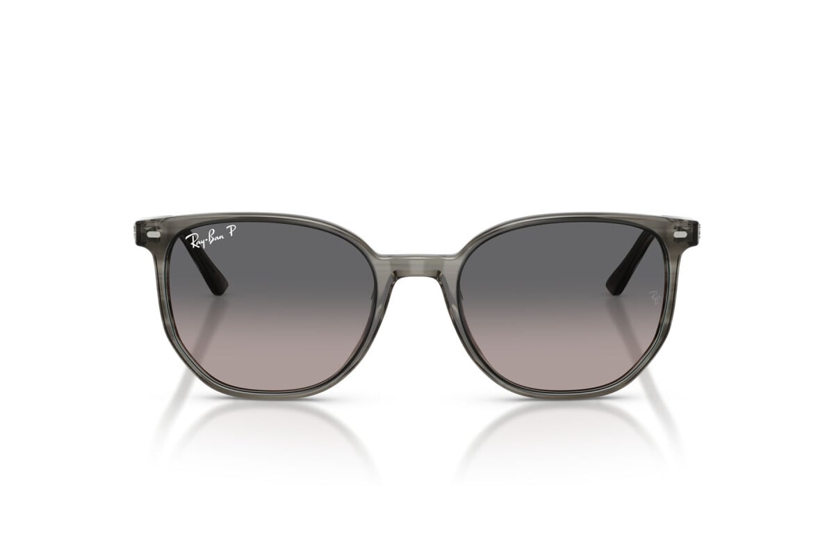 OCCHIALE DA SOLE UNISEX RAY-BAN RB 2197 - ELLIOT 1438M3 GRIGIO STRIATO - TAGLIA 52