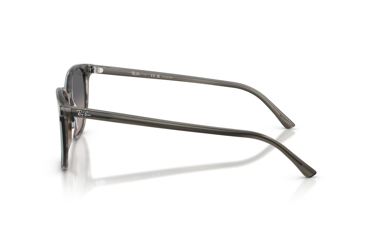 OCCHIALE DA SOLE UNISEX RAY-BAN RB 2197 - ELLIOT 1438M3 GRIGIO STRIATO - TAGLIA 52