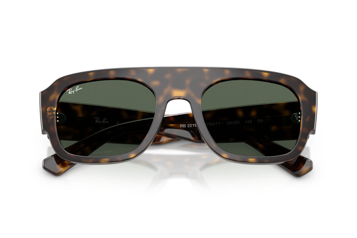OCCHIALE DA SOLE UNISEX RAY-BAN RB RB 2218 - 679071 L'AVANA - TAGLIA 55