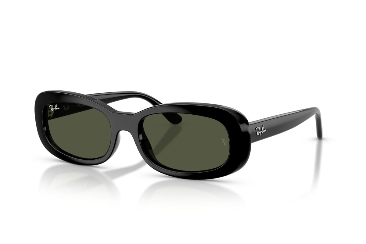 OCCHIALE DA SOLE UNISEX RAY-BAN RB RB 2221 - 901/31 NERO - TAGLIA 56