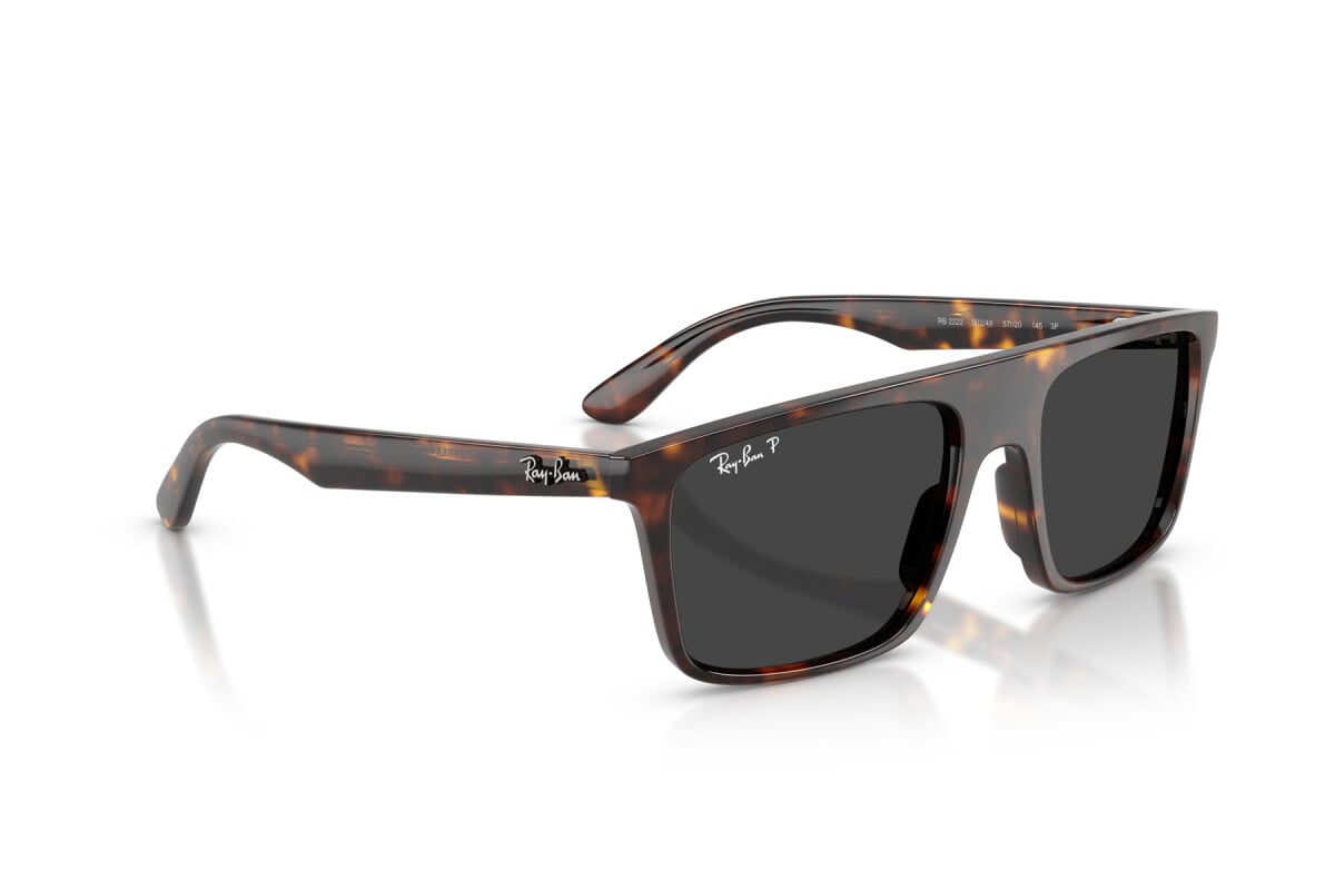 OCCHIALE DA SOLE UNISEX RAY-BAN RB 2222 - 902/48 L'AVANA - TAGLIA 57