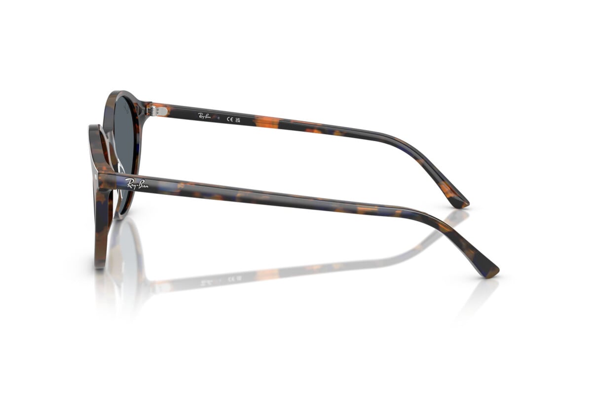 OCCHIALE DA SOLE UNISEX RAY-BAN RB 2230 - BERNARD 1356R5 GIALLO AVANA E BLU - TAGLIA 53