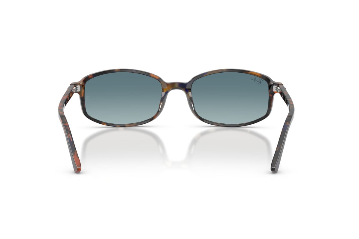 OCCHIALE DA SOLE UNISEX RAY-BAN RB 2232 - 13563M AVANA GIALLA E BLU - TAGLIA 54