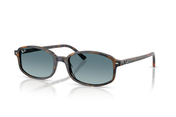 OCCHIALE DA SOLE UNISEX RAY-BAN RB 2232 - 13563M AVANA GIALLA E BLU - TAGLIA 56