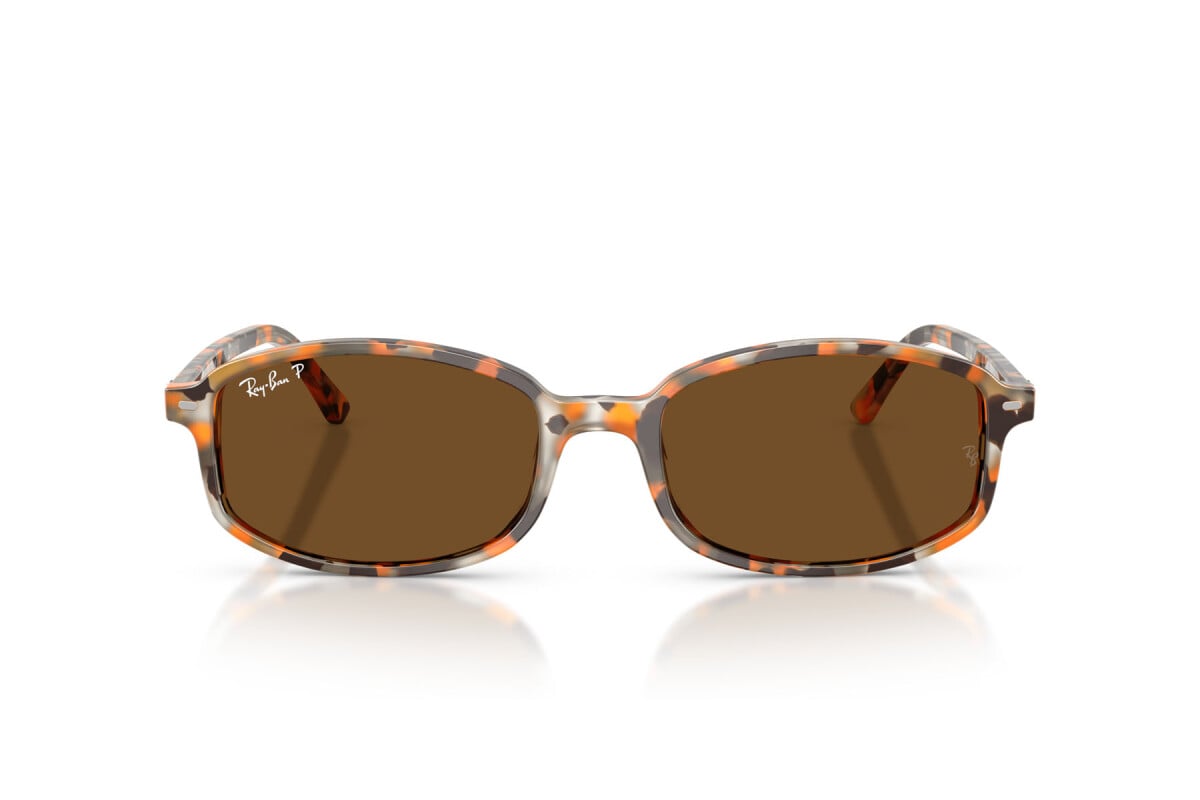 OCCHIALE DA SOLE UNISEX RAY-BAN RB 2232 - 135757 AVANA MARRONE GRIGIO - TAGLIA 54