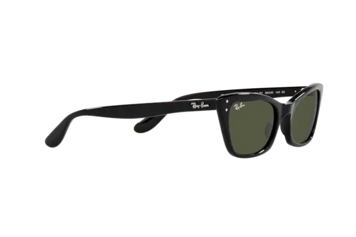 WOMEN'S SUNGLASSES RAY-BAN RB 2299 LADY BURBANK 901/31 BLACK CALIBER 55 
