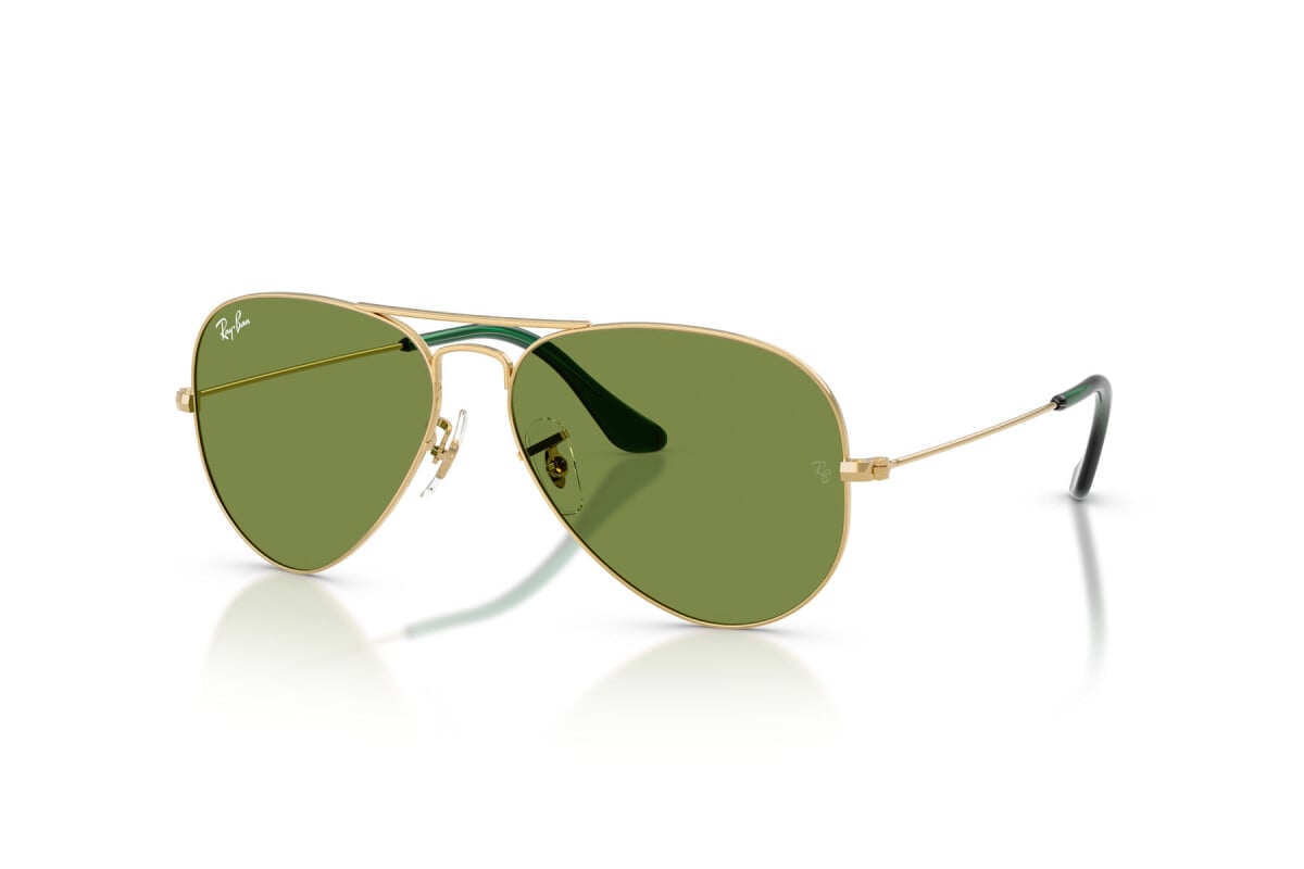 OCCHIALE DA SOLE UNISEX RAY-BAN RB 3025 - AVIATOR 001/4E ARISTA GOLD - TAGLIA 62
