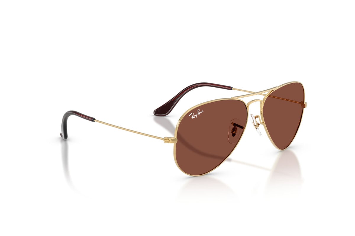 OCCHIALE DA SOLE UNISEX RAY-BAN RB 3025 - AVIATOR 001/C5 ARISTA GOLD - TAGLIA 62