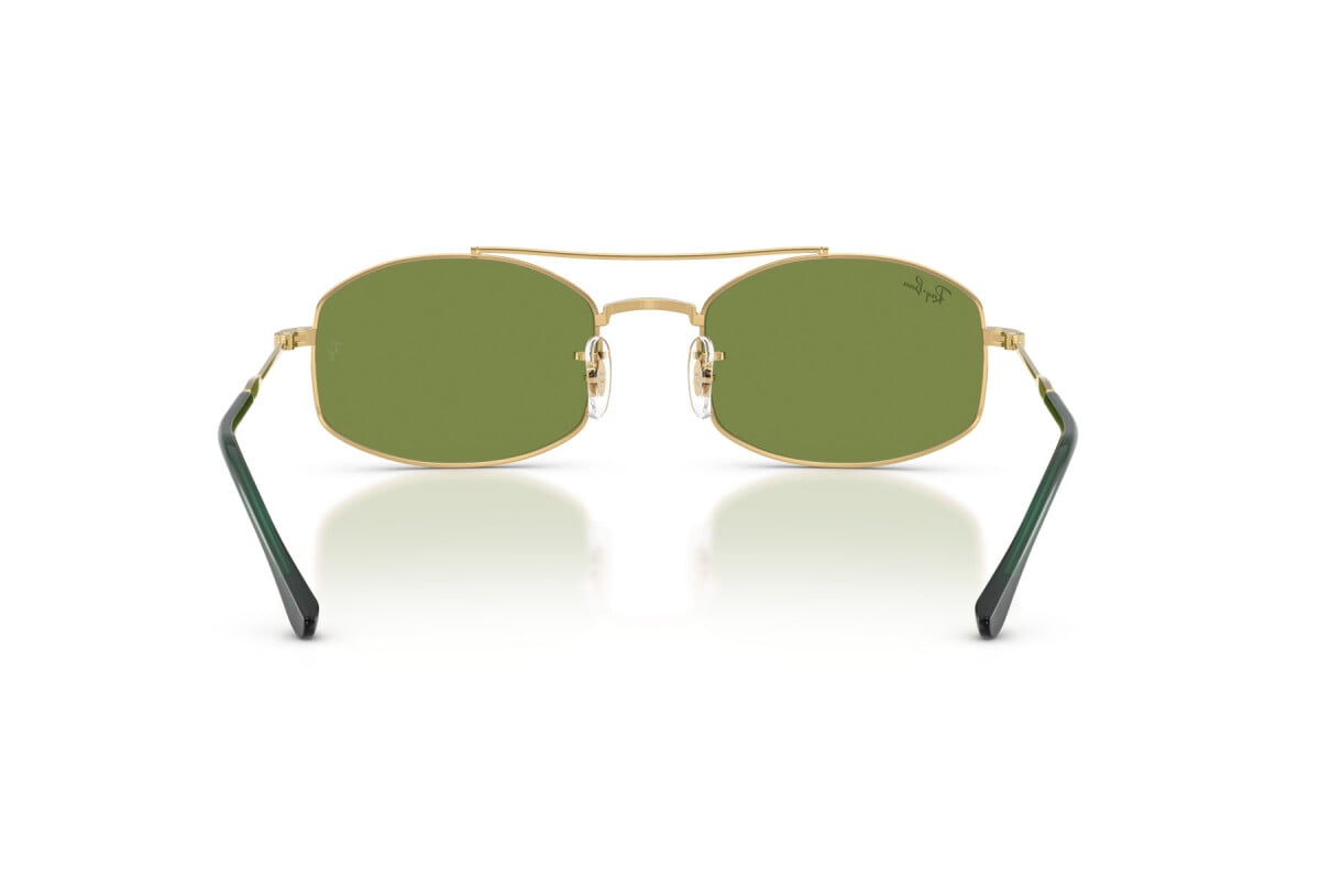 OCCHIALE DA SOLE UNISEX RAY-BAN RB 3719 - 001/4E ARISTA GOLD - TAGLIA 54