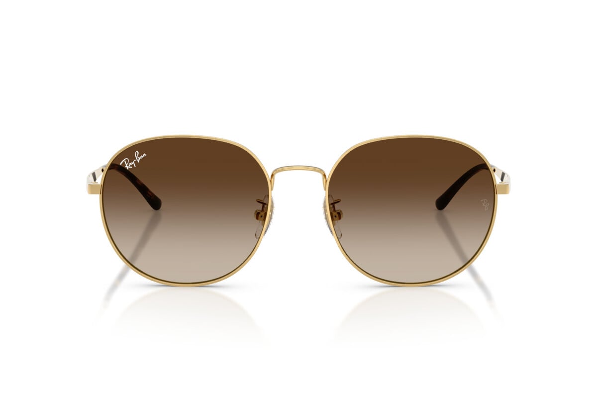 OCCHIALE DA SOLE UNISEX RAY-BAN RB 3727D - 001/13 ARISTA GOLD - TAGLIA 57