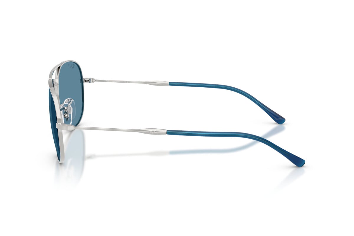 OCCHIALE DA SOLE UNISEX RAY-BAN RB 3735 - BAIN BRIDGE 003/S2 ARGENTO - TAGLIA 60