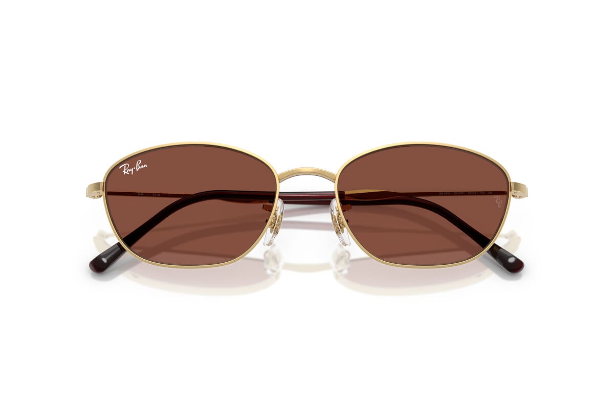 OCCHIALE DA SOLE UNISEX RAY-BAN RB 3749 - 001/C5 ARISTA GOLD - TAGLIA 58