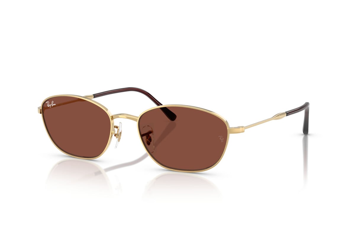 OCCHIALE DA SOLE UNISEX RAY-BAN RB 3749 - 001/C5 ARISTA GOLD - TAGLIA 58