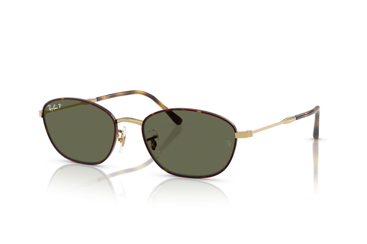 OCCHIALE DA SOLE DONNA RAY-BAN RB 3749 - 927358 AVANA SU ORO - TAGLIA 58