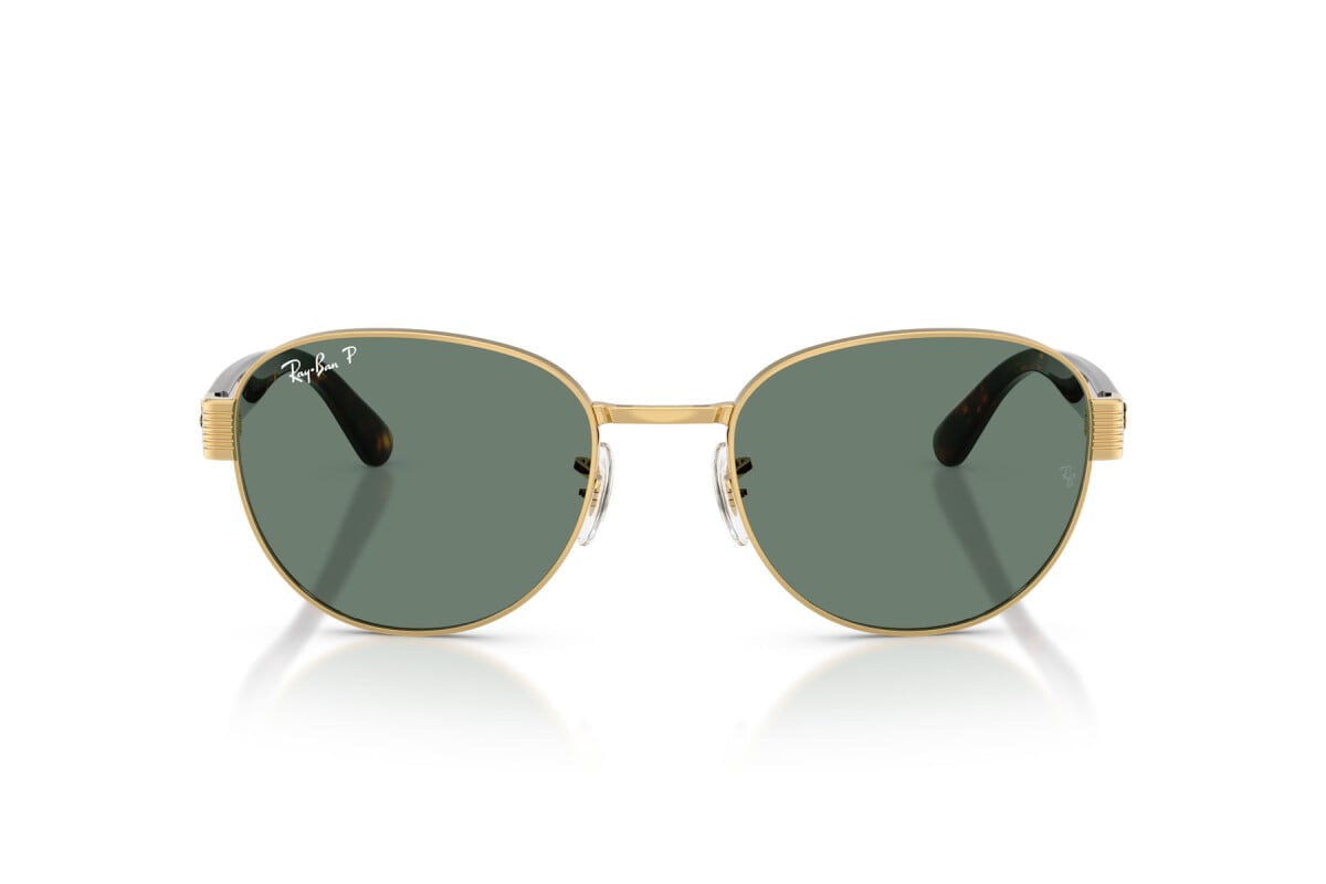 OCCHIALE DA SOLE UNISEX RAY-BAN RB 3766CH - 001/O9 ARISTA GOLD - TAGLIA 54