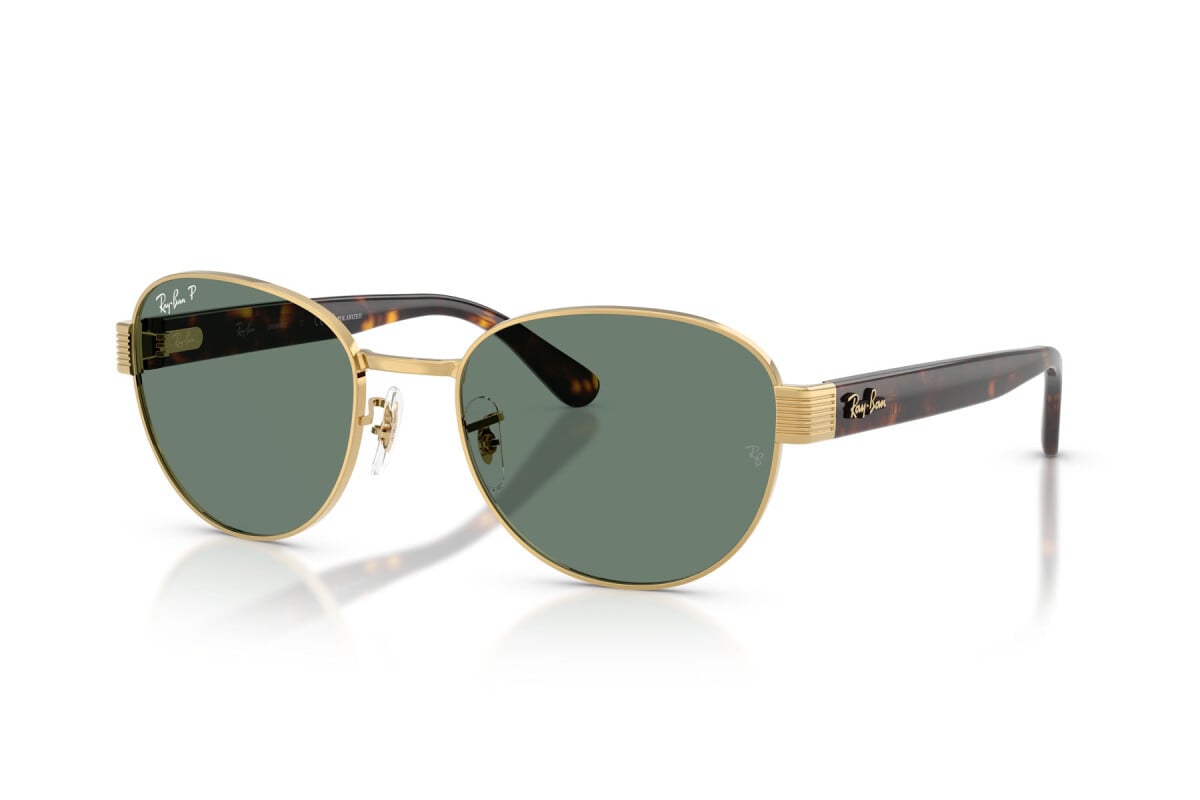 OCCHIALE DA SOLE UNISEX RAY-BAN RB 3766CH - 001/O9 ARISTA GOLD - TAGLIA 56