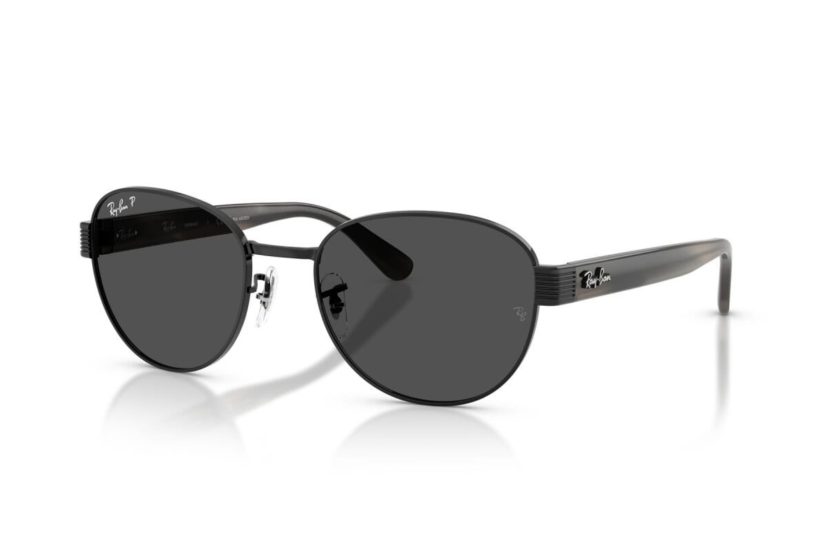 OCCHIALE DA SOLE UNISEX RAY-BAN RB 3766CH - 002/K8 NERO - TAGLIA 56