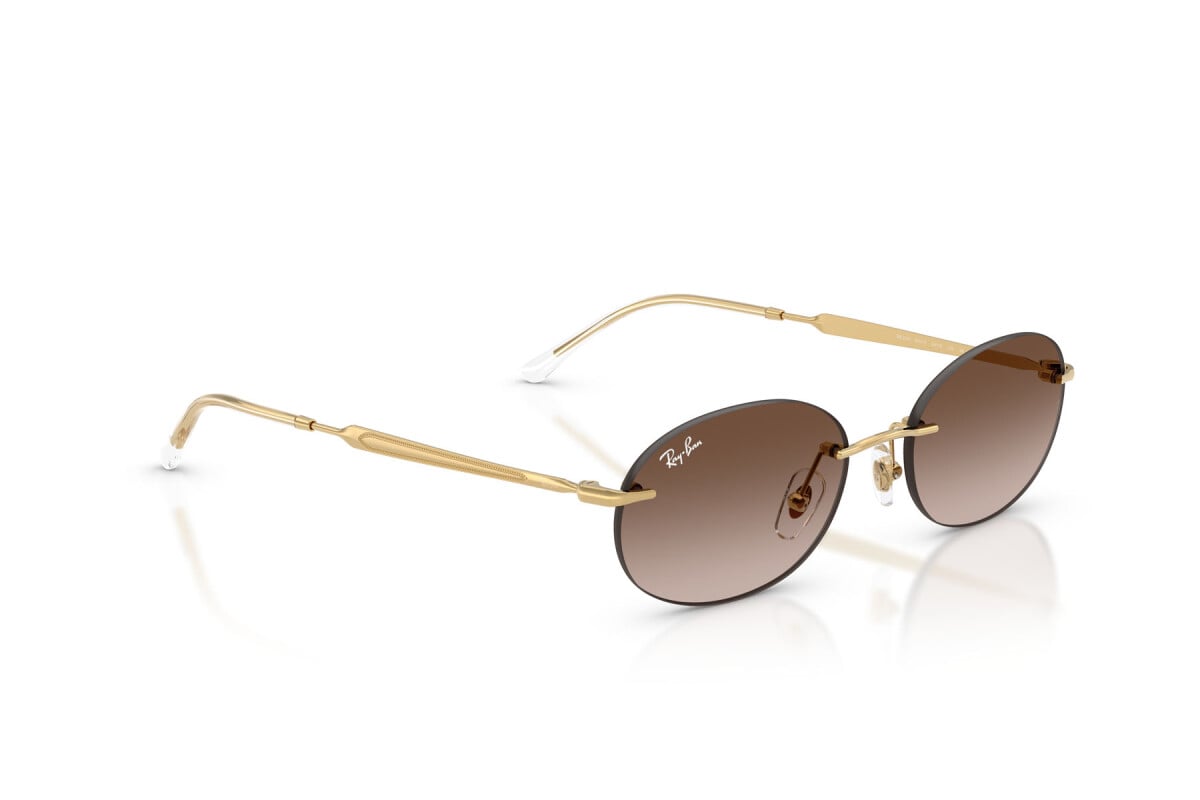 OCCHIALE DA SOLE UNISEX RAY-BAN RB 3767 - 001/13 ARISTA GOLD - TAGLIA 54
