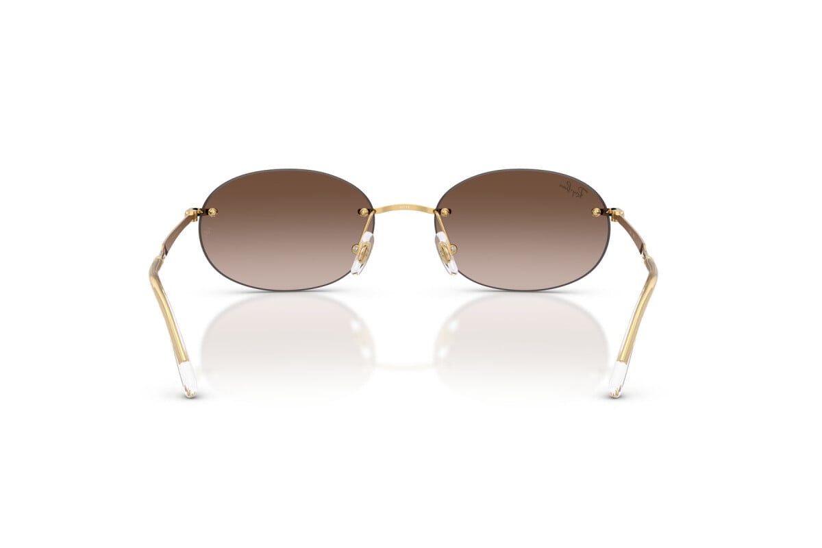 OCCHIALE DA SOLE UNISEX RAY-BAN RB 3767 - 001/13 ARISTA GOLD - TAGLIA 54
