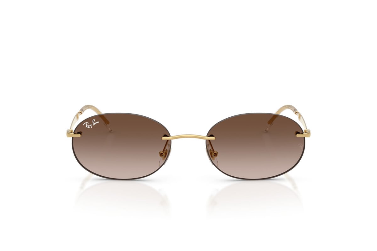 OCCHIALE DA SOLE UNISEX RAY-BAN RB 3767 - 001/13 ARISTA GOLD - TAGLIA 54