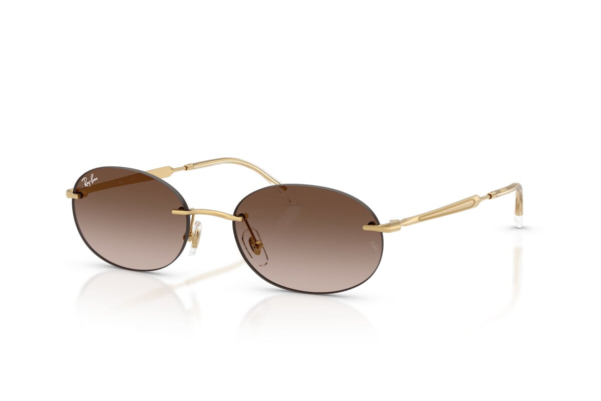 OCCHIALE DA SOLE UNISEX RAY-BAN RB 3767 - 001/13 ARISTA GOLD - TAGLIA 54