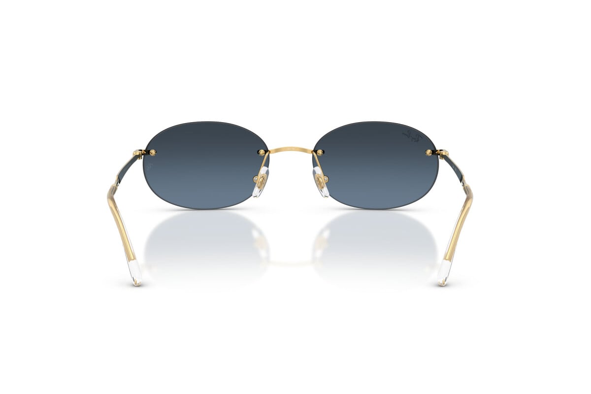 OCCHIALE DA SOLE UNISEX RAY-BAN RB 3767 - 001/4C ARISTA GOLD - TAGLIA 54
