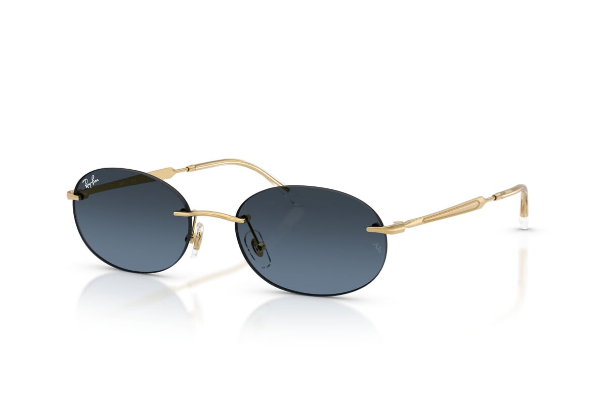 OCCHIALE DA SOLE UNISEX RAY-BAN RB 3767 - 001/4C ARISTA GOLD - TAGLIA 54