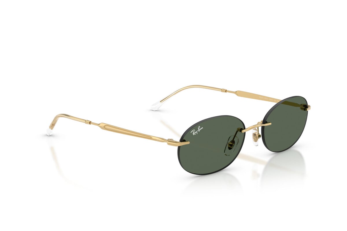 OCCHIALE DA SOLE UNISEX RAY-BAN RB 3767 - 001/71 ARISTA GOLD - TAGLIA 54