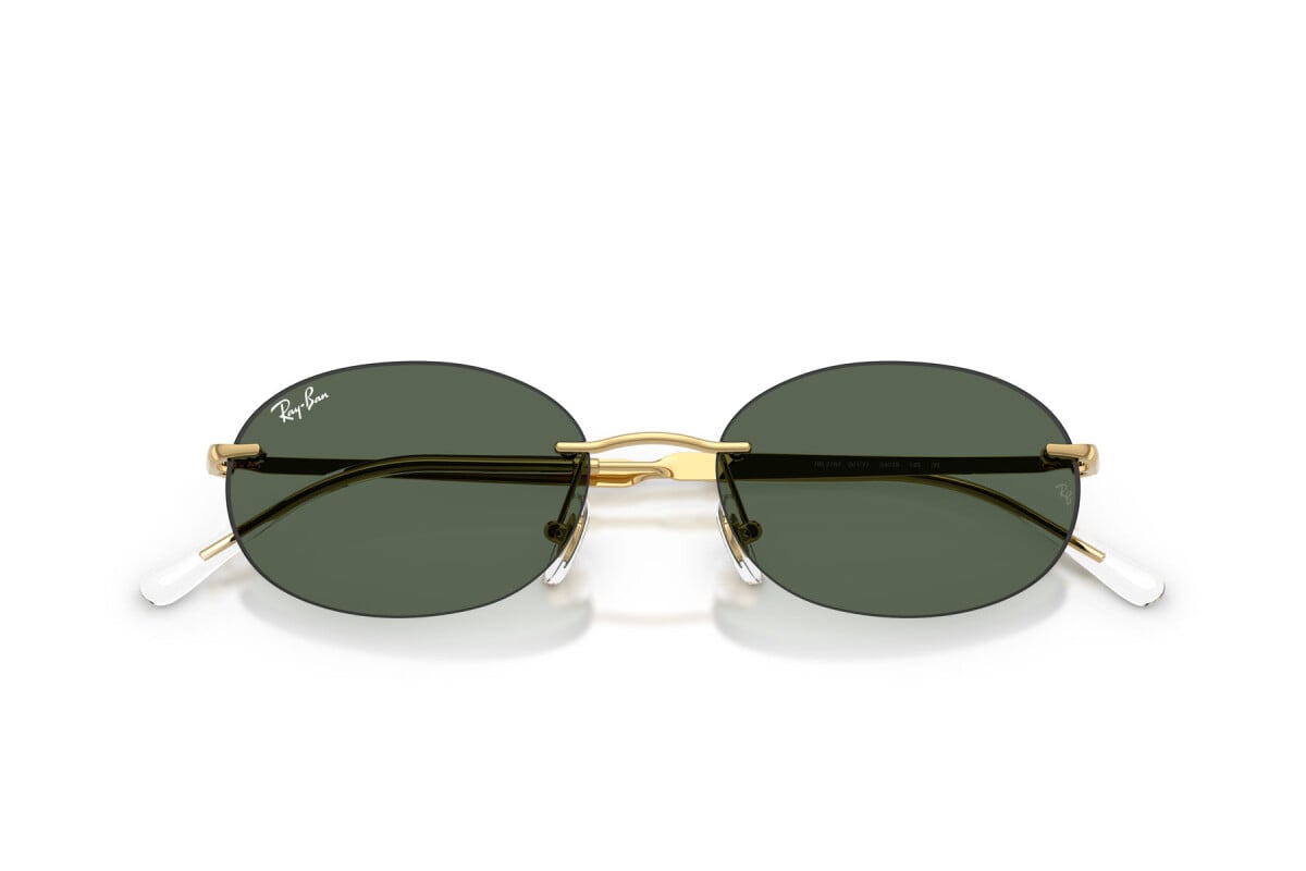 OCCHIALE DA SOLE UNISEX RAY-BAN RB 3767 - 001/71 ARISTA GOLD - TAGLIA 54