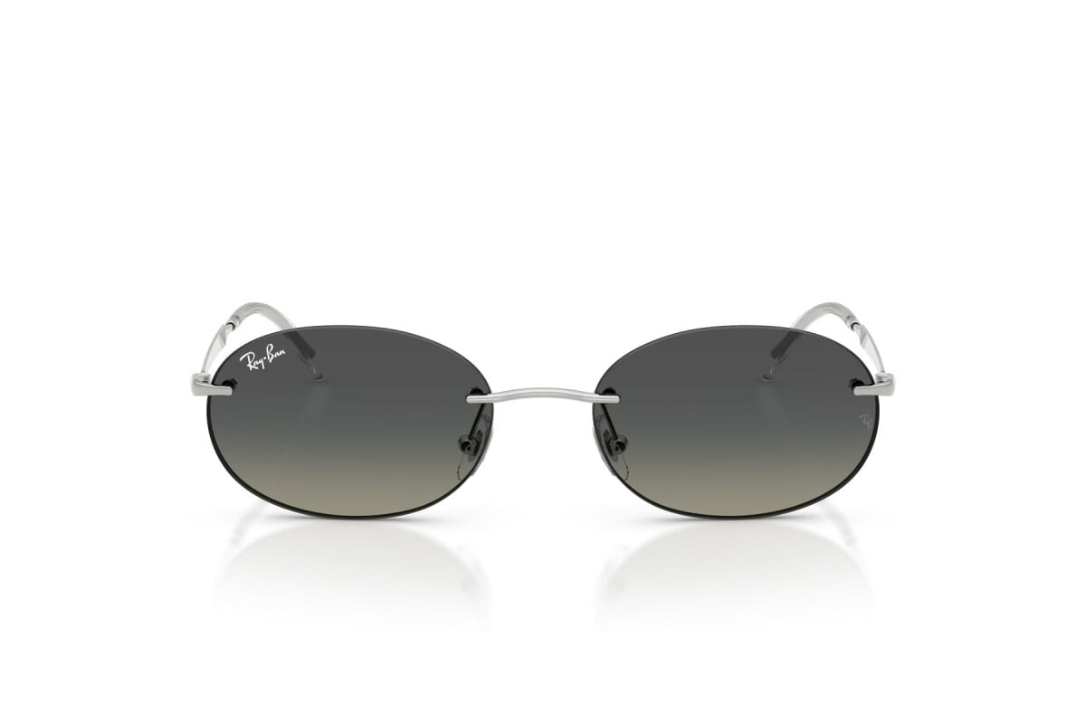 OCCHIALE DA SOLE UNISEX RAY-BAN RB 3767 - 003/11 ARGENTO - TAGLIA 54