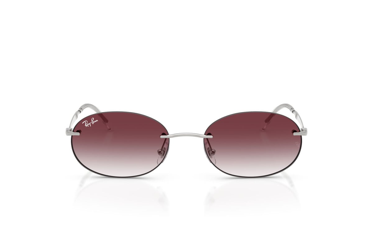 OCCHIALE DA SOLE UNISEX RAY-BAN RB 3767 - 003/8H ARGENTO - TAGLIA 54