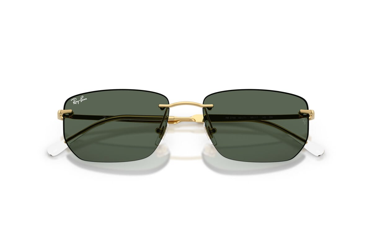 OCCHIALE DA SOLE UNISEX RAY-BAN RB 3768 - 001/71 ARISTA GOLD - TAGLIA 56